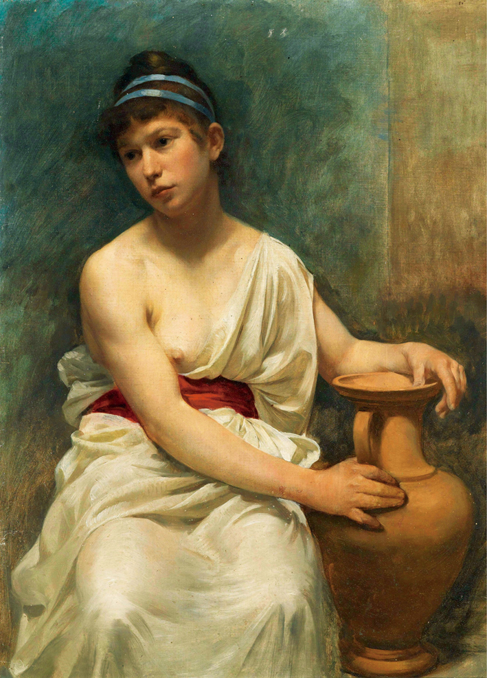  阿道夫·布格罗 Adolphe Bouguereau ——小憩 (6)